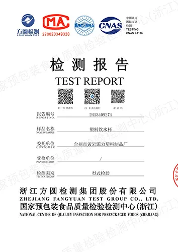 TEST REPORT Ⅱ TEST REPORT Ⅱ